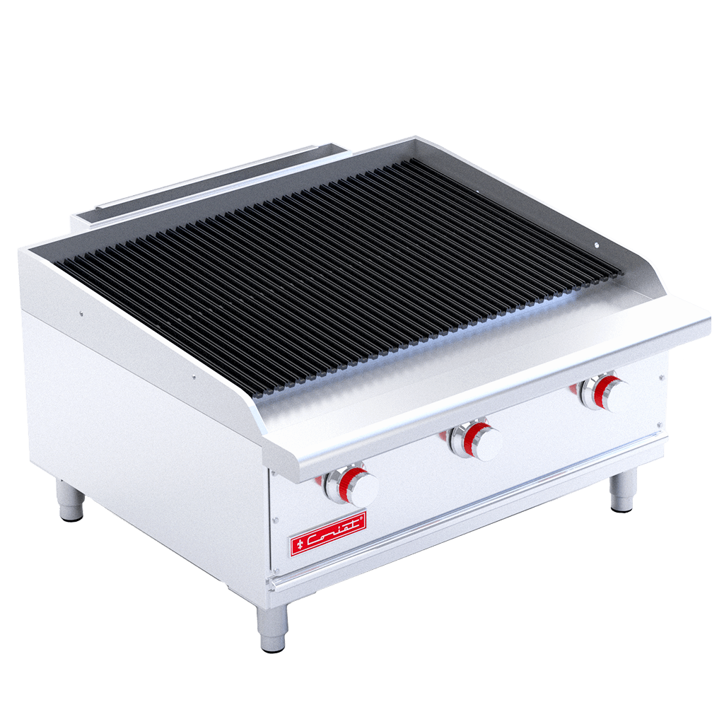 CORIAT ACV-3 ASADOR 3 QUEMADORES ACERO INOXIDABLE PREMIUM