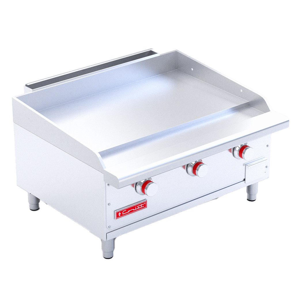 CORIAT CV-3 PLANCHA 3 QUEMADORES ACERO INOXIDABLE PREMIUM