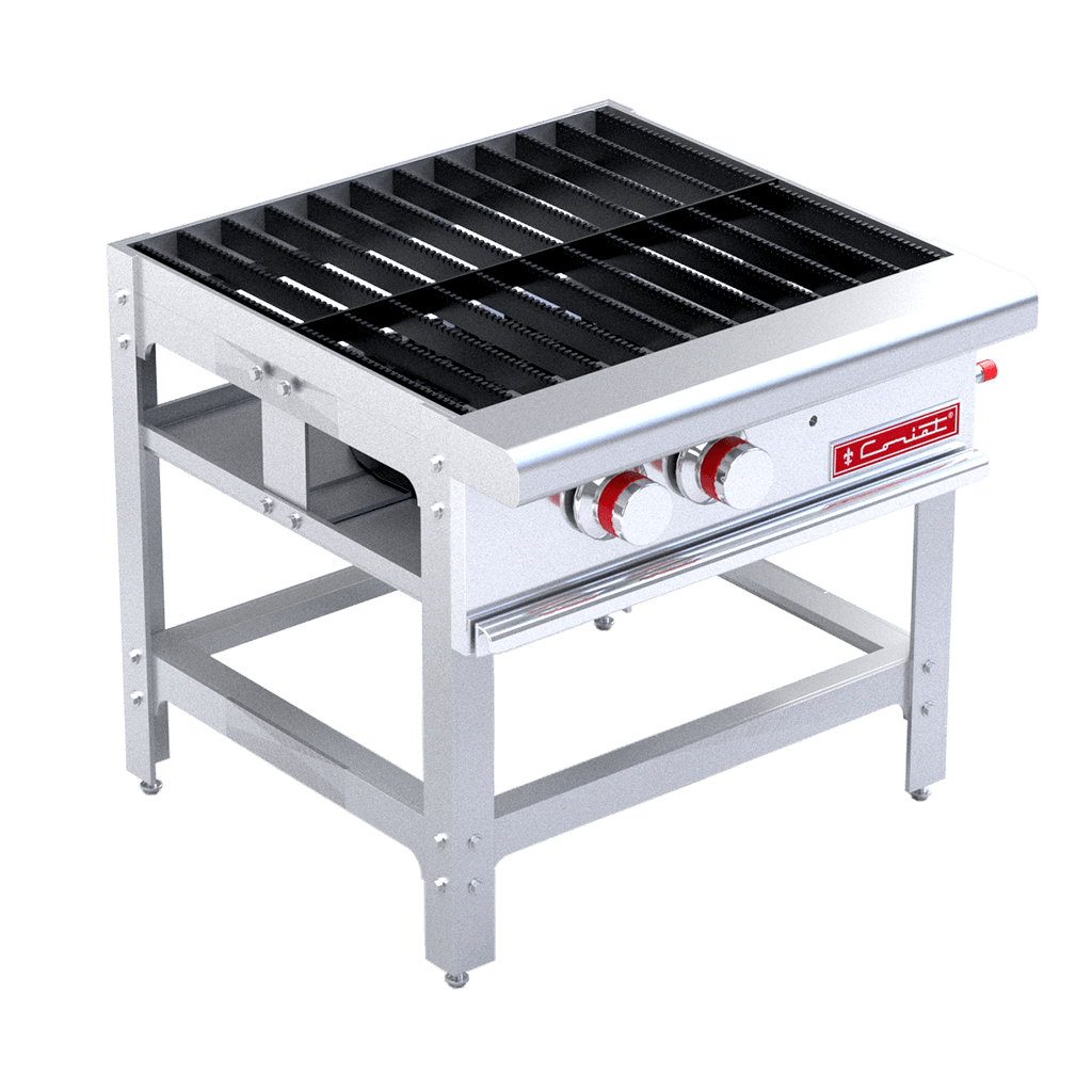 CORIAT EC-1T MASTER ESTUFÓN SENCILLO ACERO ALUMINIZADO