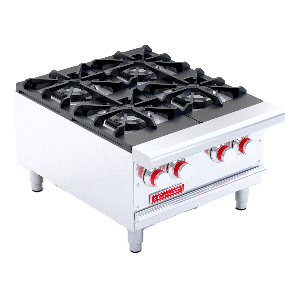 CORIAT PCV-4 MASTER PARRILLA 4 QUEMADORES A GAS ACERO INOXIDABLE PREMIUM