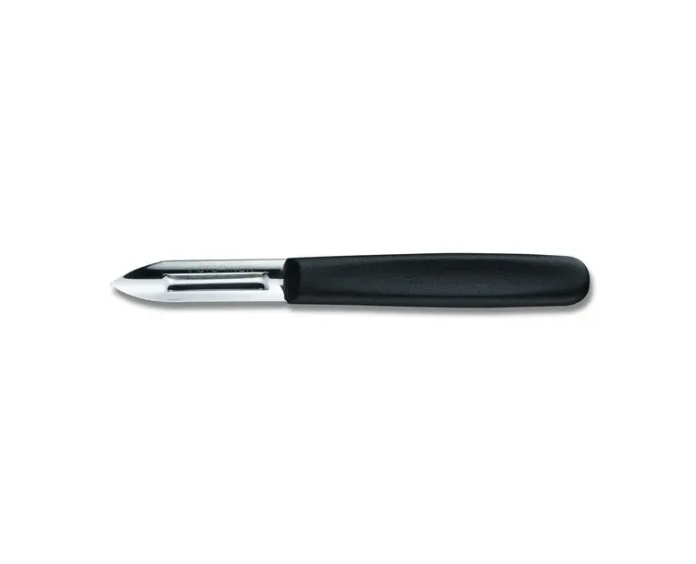 VICTORINOX 5.0203 PELAPAPAS DOBLE FILO MANGO POLIETILENO NEGRO