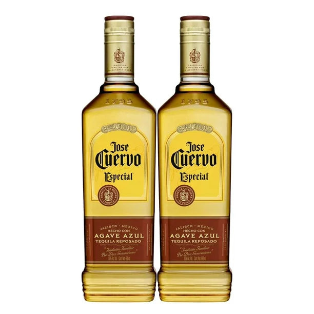 Pack De 2 Tequila Jose Cuervo Especial Reposado 695 Ml
