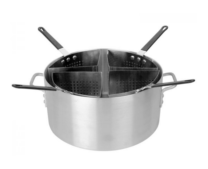 BUFFETWARE DS0690 OLLA PASTA 4 CANASTILLAS ALUMINIO TRIPLE FUERTE