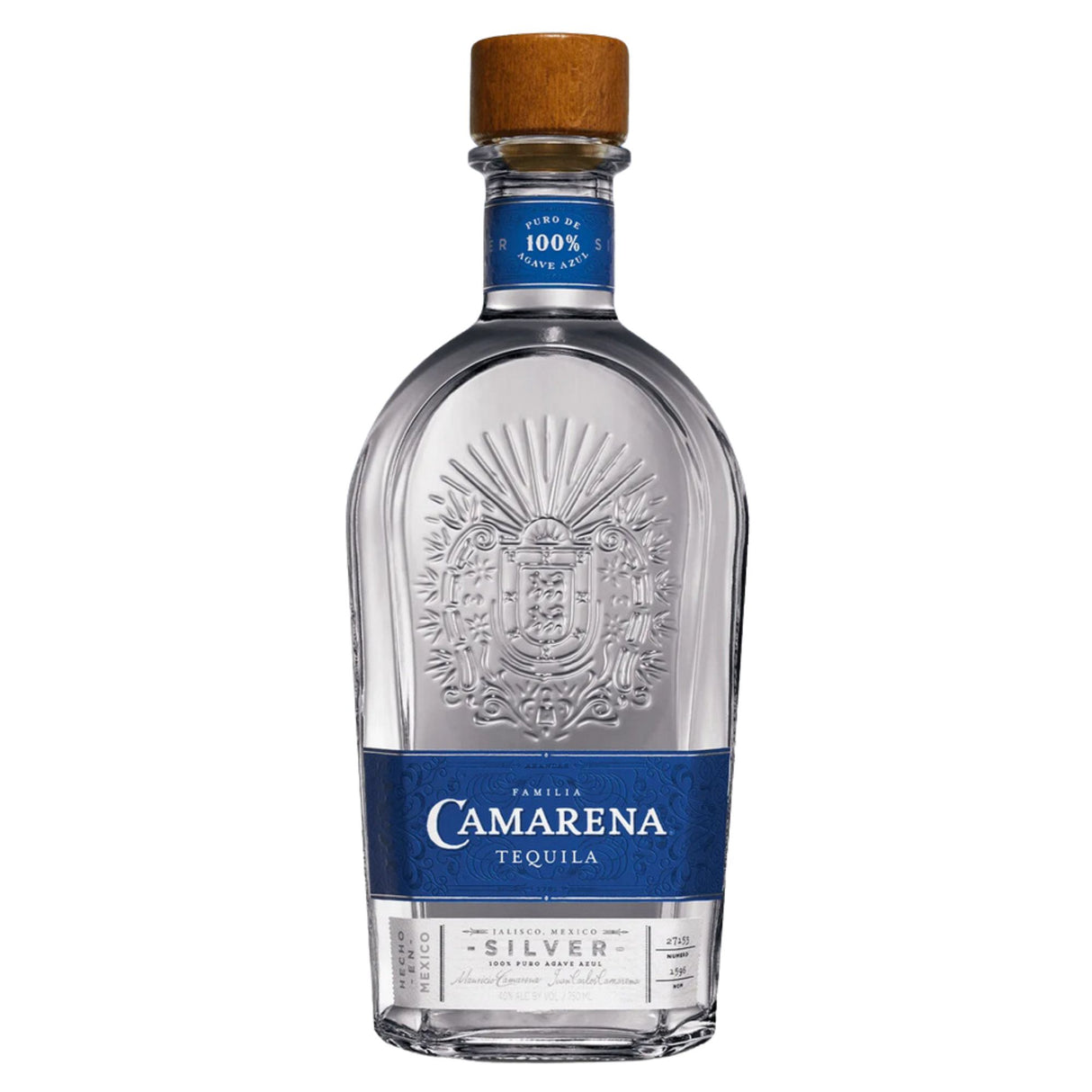 TEQUILA FAMILIA CAMARENA BLANCO 750 ML