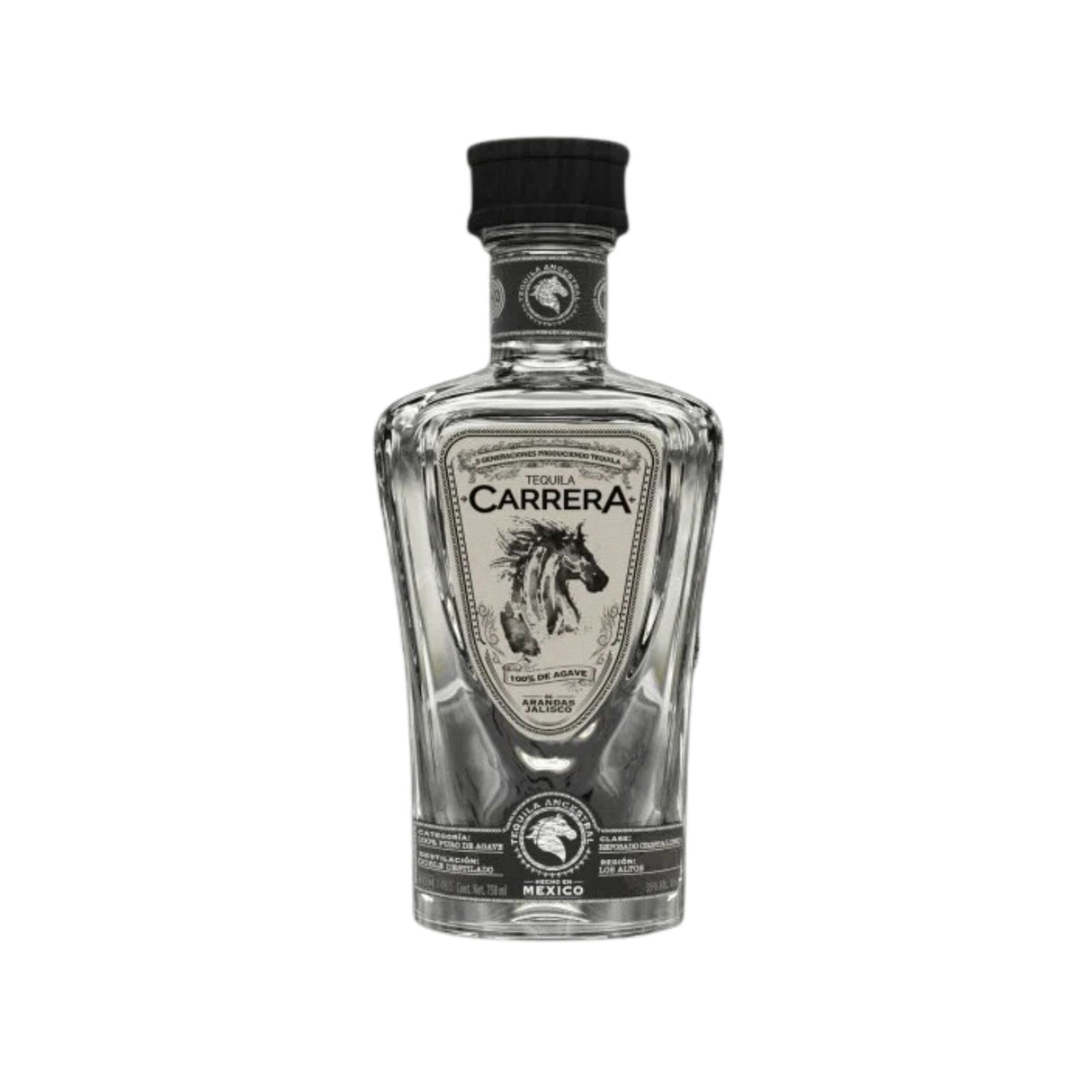 TEQUILA CARRERA CRISTALINO 750 ML