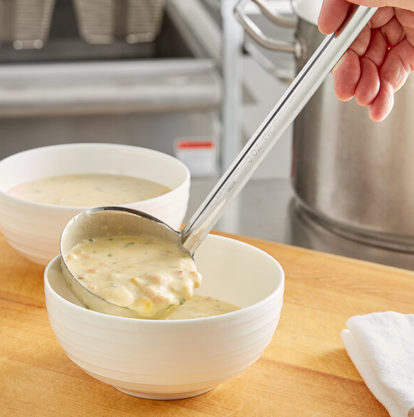 CUCHARON 1 PIEZA ACERO INOXIDABLE (VARIAS CAPACIDADES)