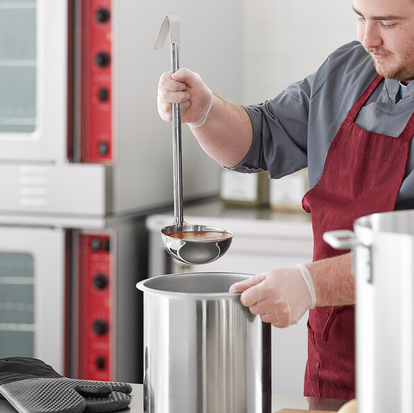 CUCHARON 1 PIEZA ACERO INOXIDABLE (VARIAS CAPACIDADES)