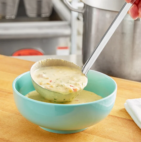 CUCHARON 1 PIEZA ACERO INOXIDABLE (VARIAS CAPACIDADES)