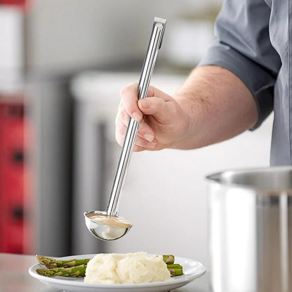 CUCHARON 1 PIEZA ACERO INOXIDABLE (VARIAS CAPACIDADES)