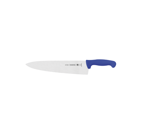 TRAMONTINA 24609/018 CUCHILLO CHEF 8 PULGADAS ACERO INOXIDABLE MANGO AZÚL