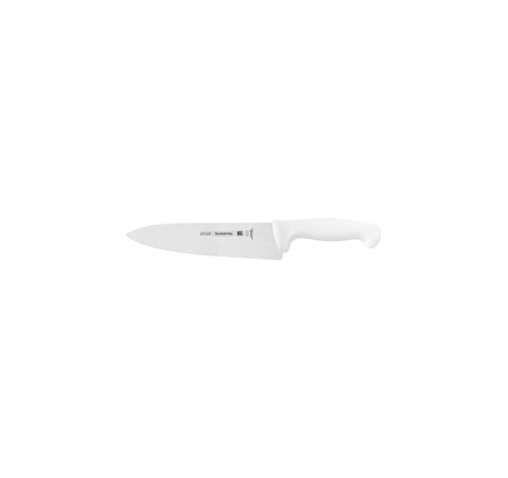 TRAMONTINA 24609/080 CUCHILLO CHEF 10 PULGADAS ACERO INOXIDABLE MANGO BLANCO