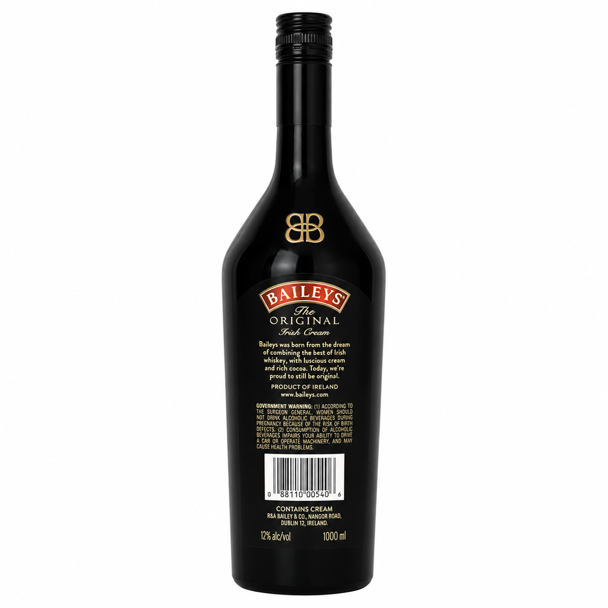 Baileys Irish Cream Crema de Whisky Original 1 L | Trento Cocinas
