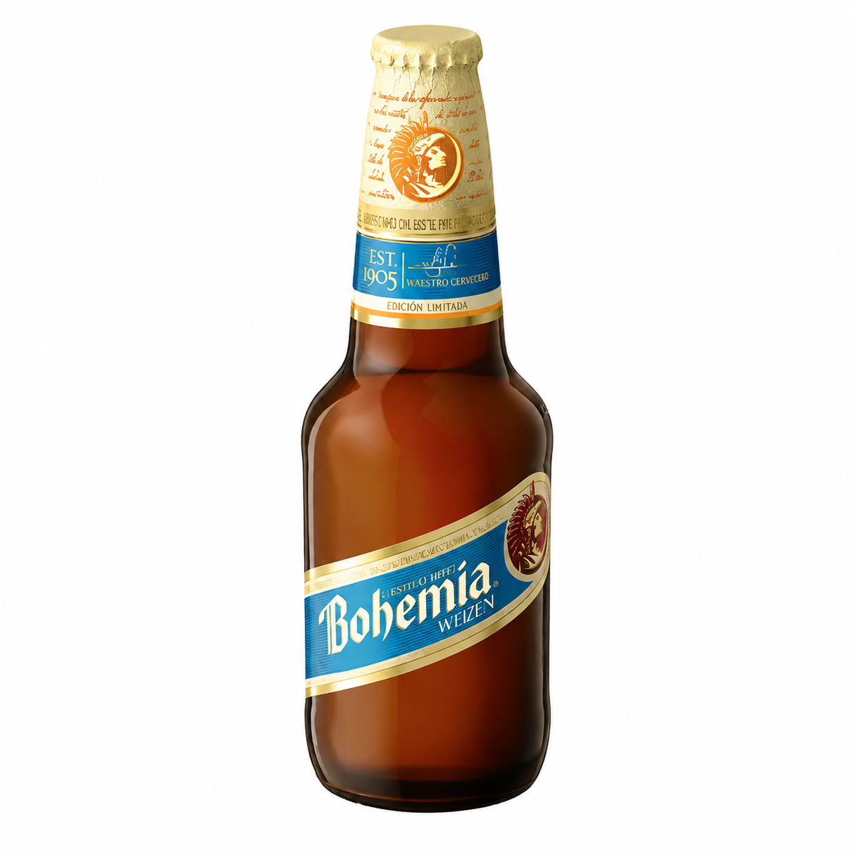 Cerveza Premium Bohemia Weizen 355 ml Pack de 12 Botellas | Trento Cocinas