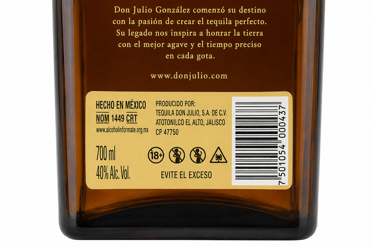 Tequila Don Julio Añejo 700 ml | Trento Cocinas