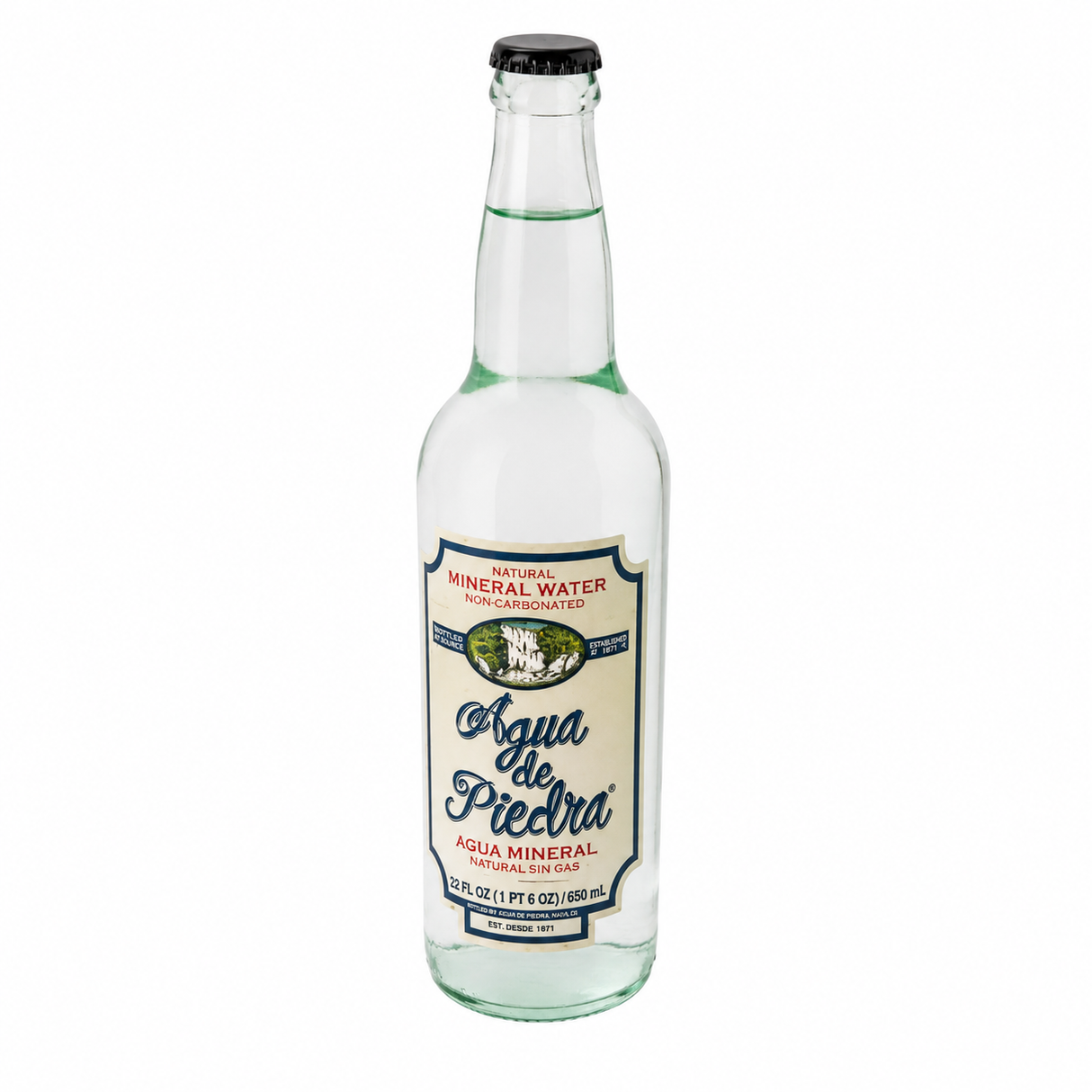 Caja con 12 Agua Mineral Agua de Piedra de Mesa 650 ml Original | Trento Cocinas