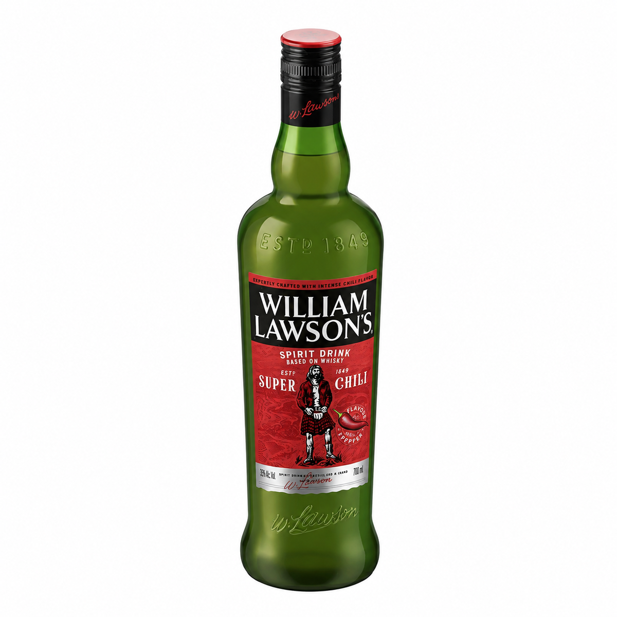 Pack de 12 Whisky William Lawson's Super Chili 700 ml | Trento Cocinas