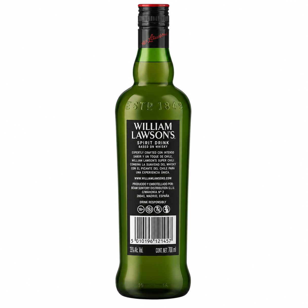 Paquete de 3 Whisky William Lawson's Super Chili 700 ml | Trento Cocinas