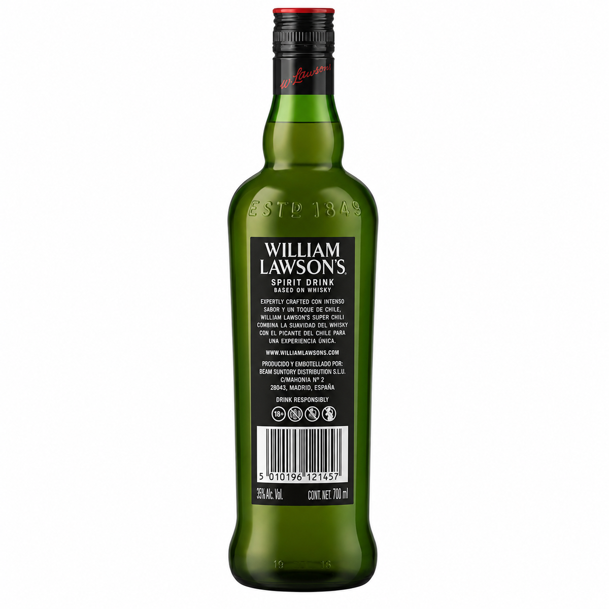 Pack de 12 Whisky William Lawson's Super Chili 700 ml | Trento Cocinas