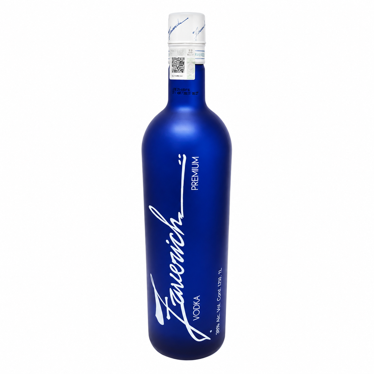 Vodka Zaverich 1 L Original Botella Premium | Trento Cocinas
