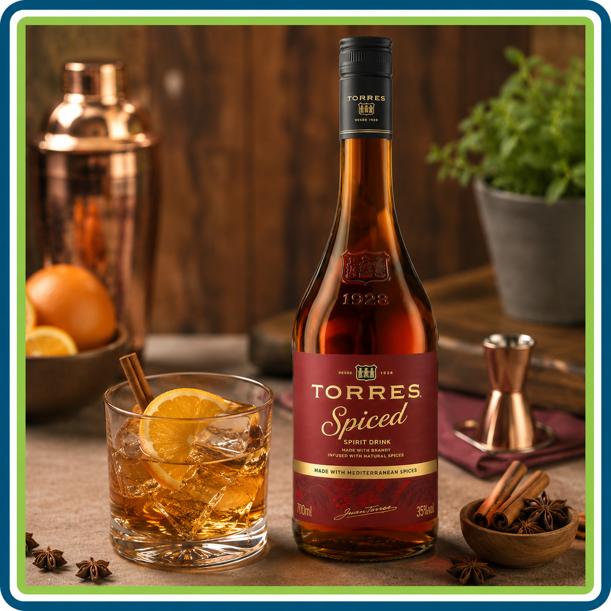 Brandy Torres Spiced 700 ml Original | Trento Cocinas