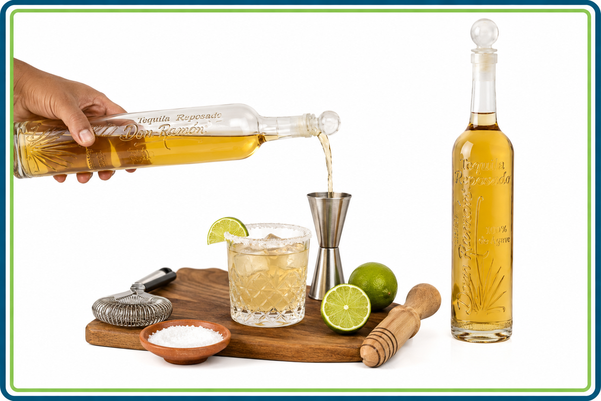 Caja de 12 Tequila Don Ramón Reposado 750 ml Original | Trento Cocinas