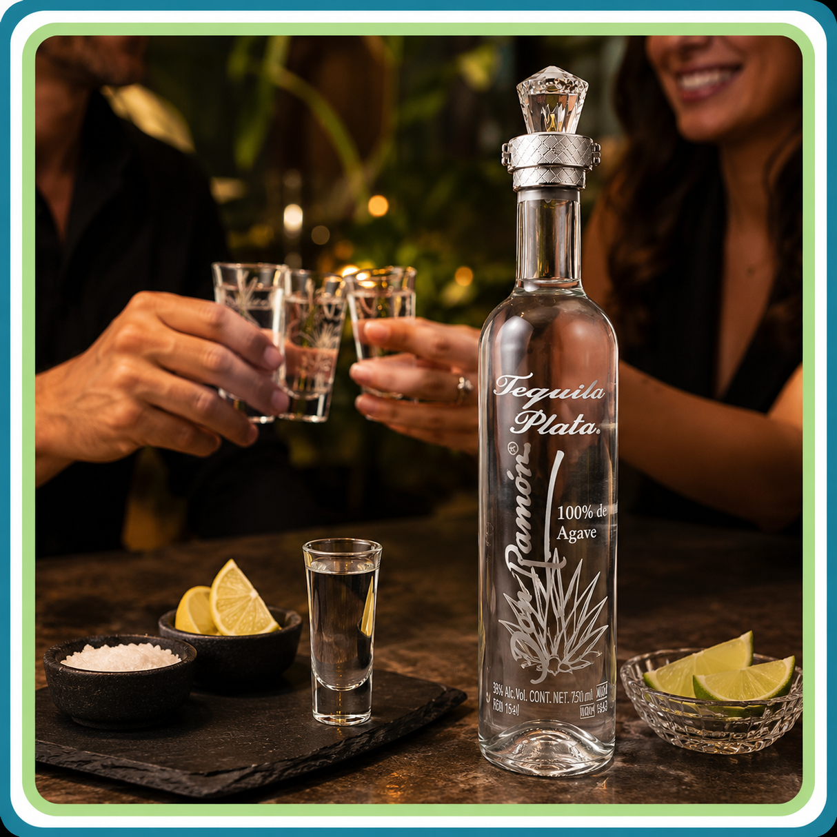 Tequila Don Ramón Punta Diamante Plata 750 ml 100% Agave | Trento Cocinas