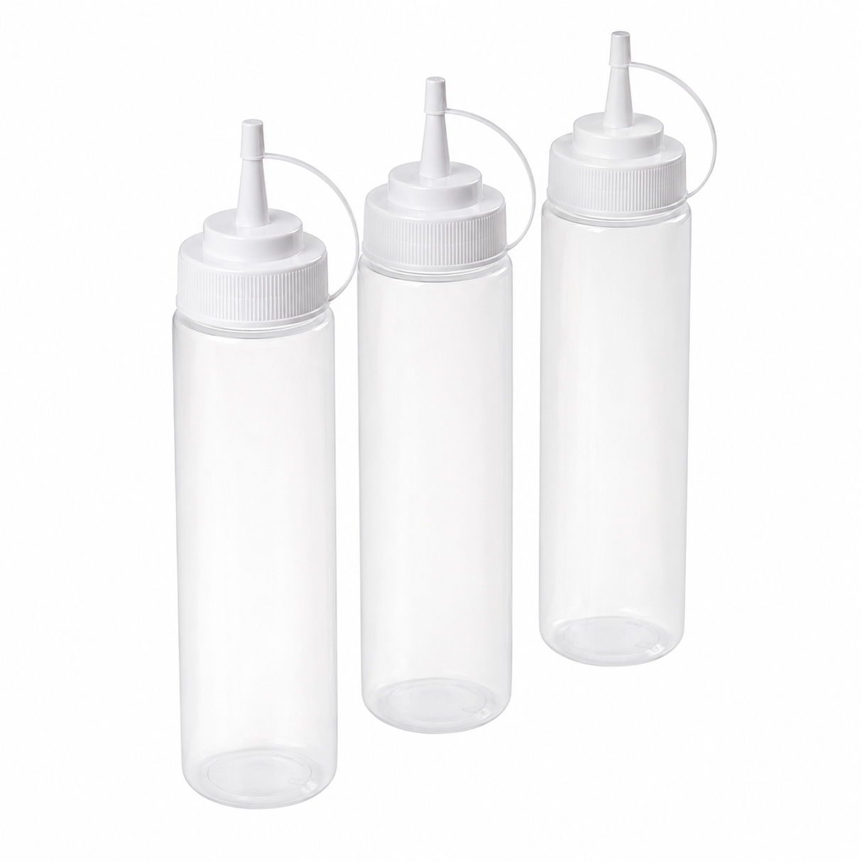 Botella Despachadora de Crema 24 oz (3 Piezas) Profesional para Salsas y Aderezos | Trento Cocinas