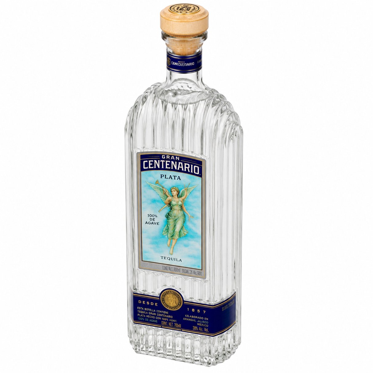 Tequila Gran Centenario Plata 700 ml 100% Agave | Trento Cocinas
