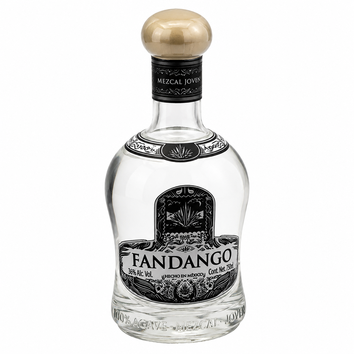 Mezcal Fandango Blanco 750 ml Original | Sabor Artesanal | Trento Cocinas