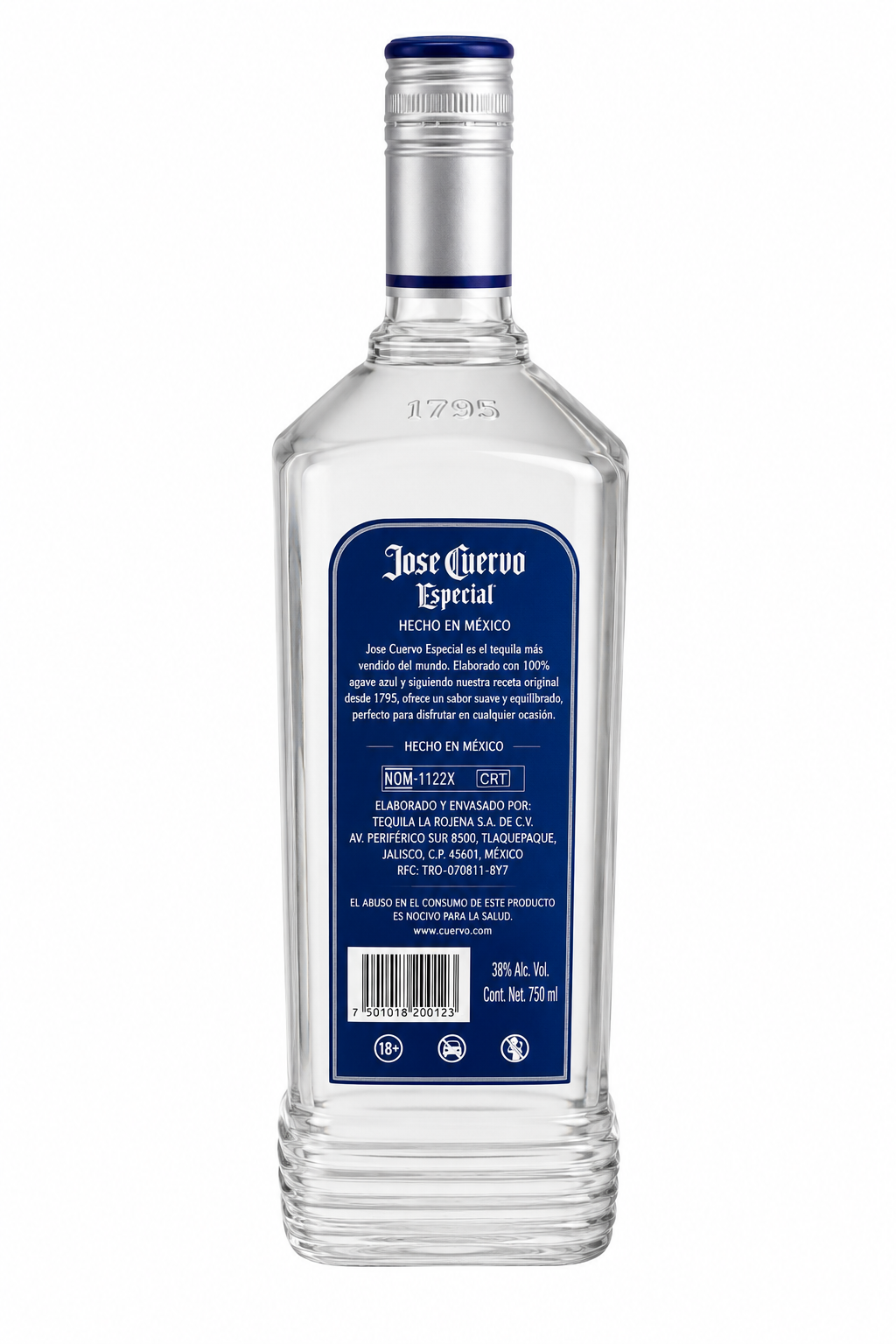 Tequila José Cuervo Especial Plata 990 ml Original | Tequila Blanco | Trento Cocinas