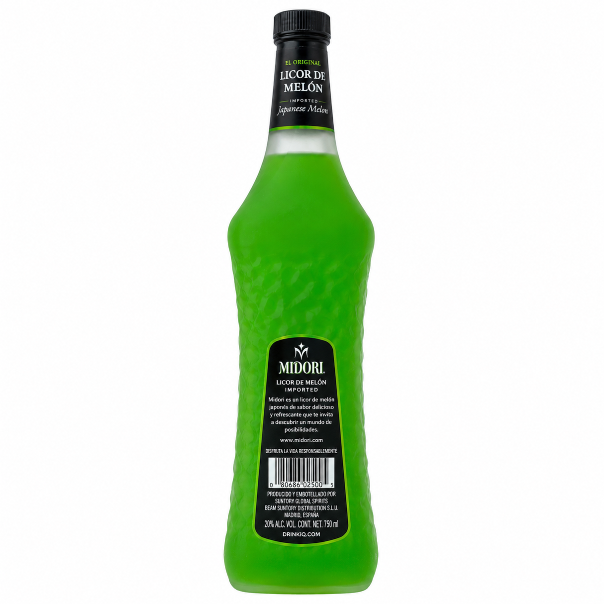 Licor de Melón Midori 1000 ml | Licor Japonés Premium para Coctelería