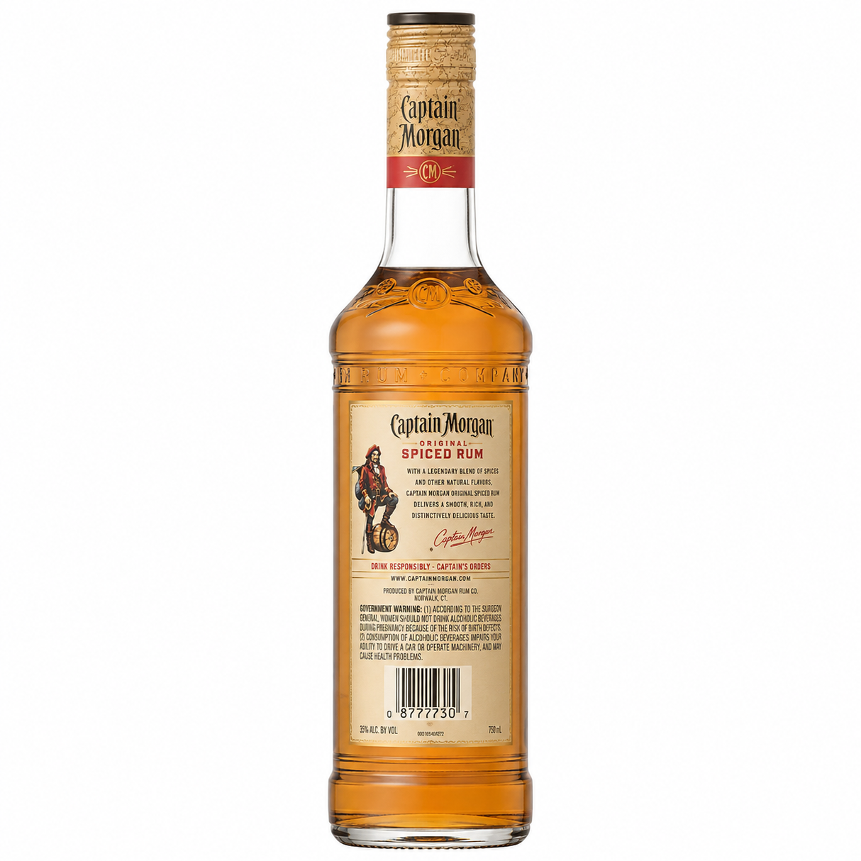 Ron Captain Morgan Spiced Gold 700 ml Original | Trento Cocinas