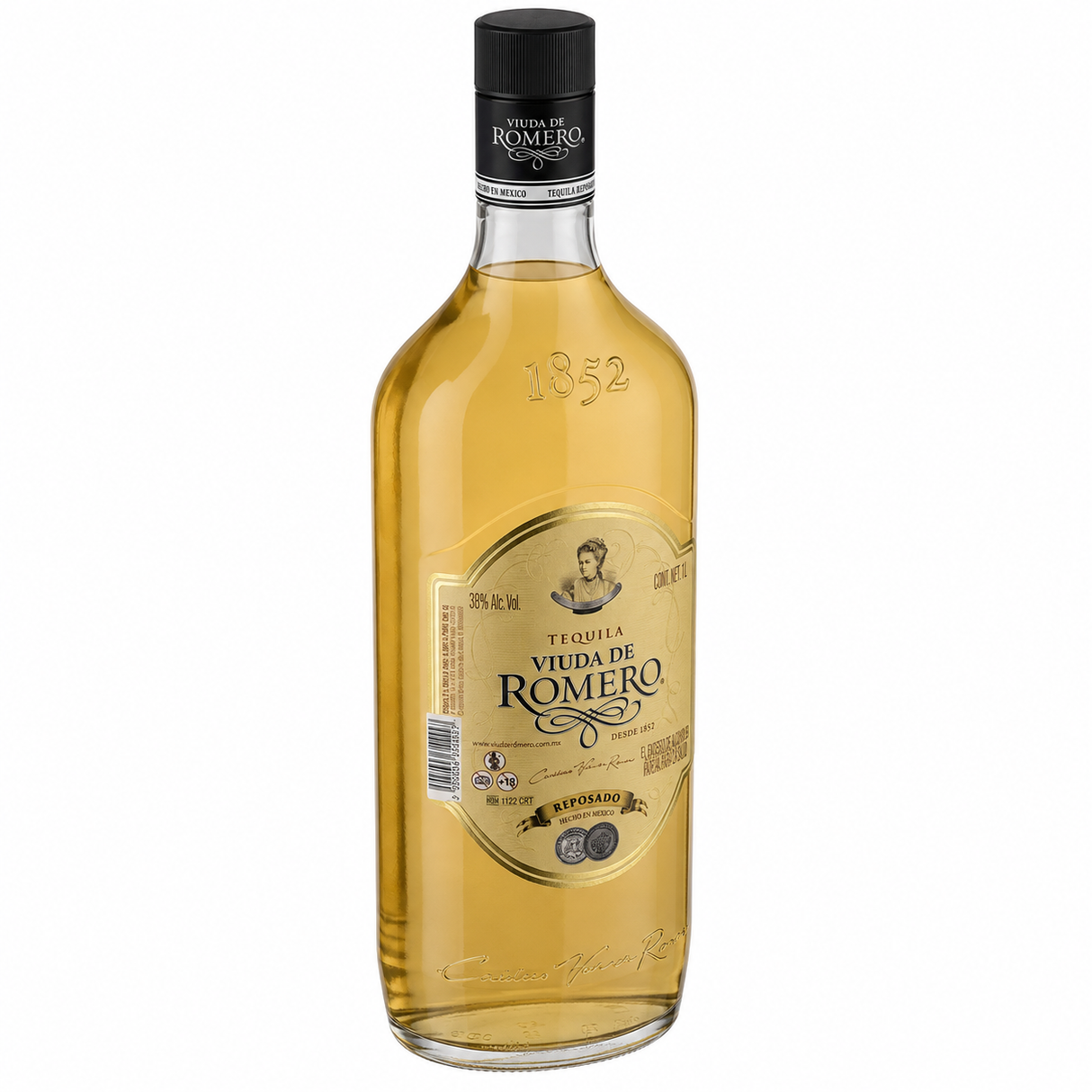 Pack de 12 Tequila Viuda de Romero Reposado 1 L | Trento Cocinas