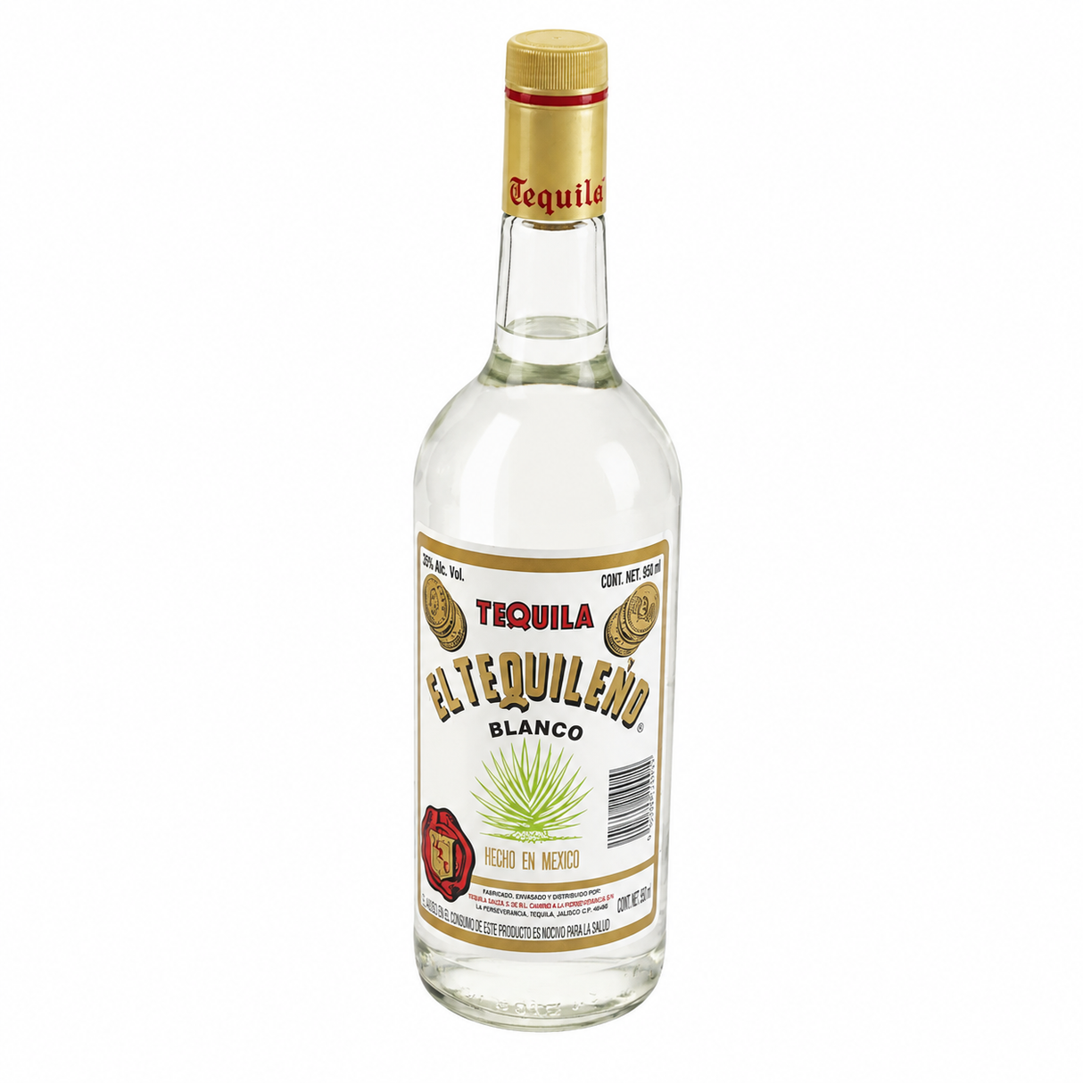 Pack de 4 Tequila Tequileño Blanco 1 L | Tequila Mexicano