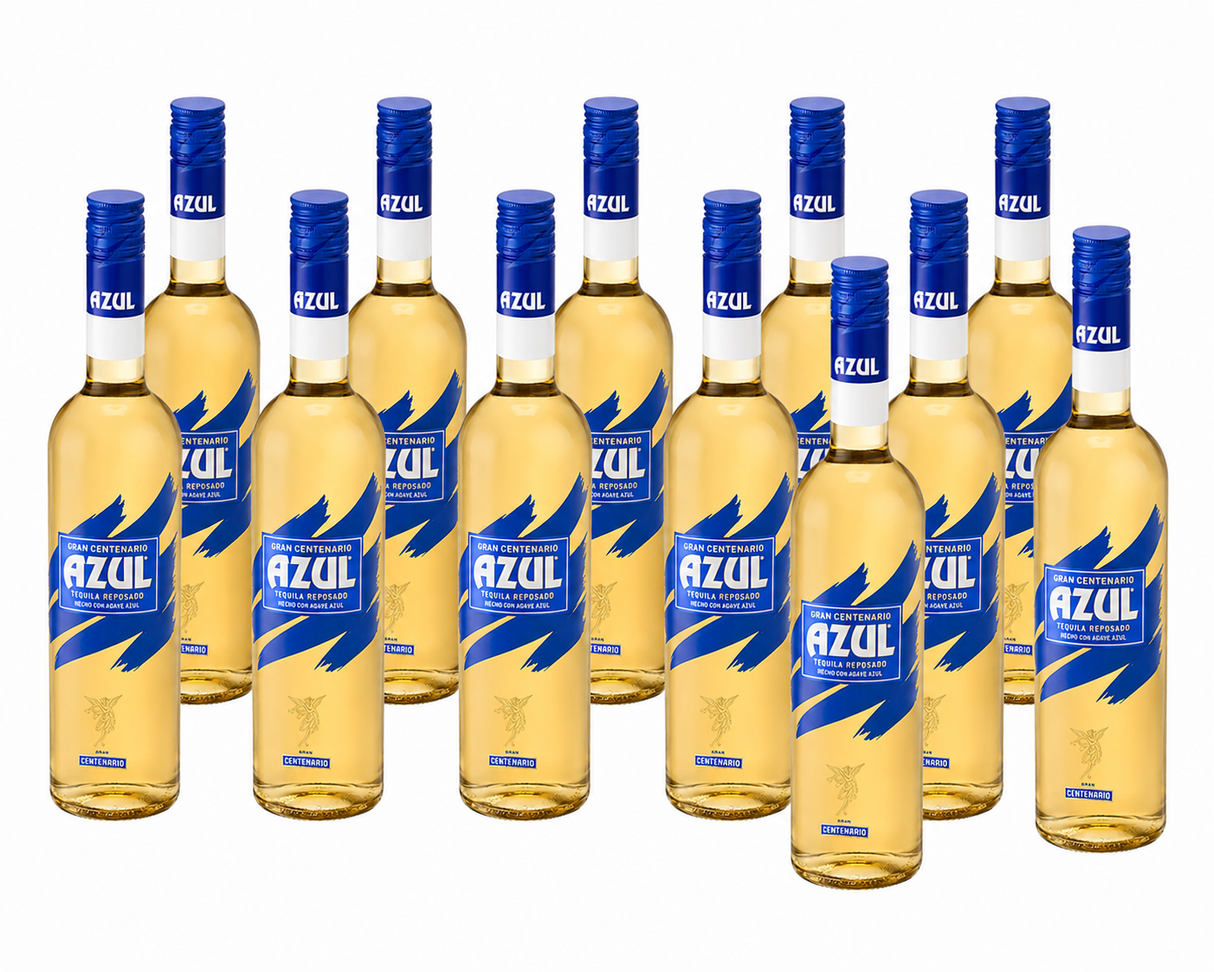 Caja de 12 Tequila Centenario Azul Reposado 950 ml Original | Trento Cocinas