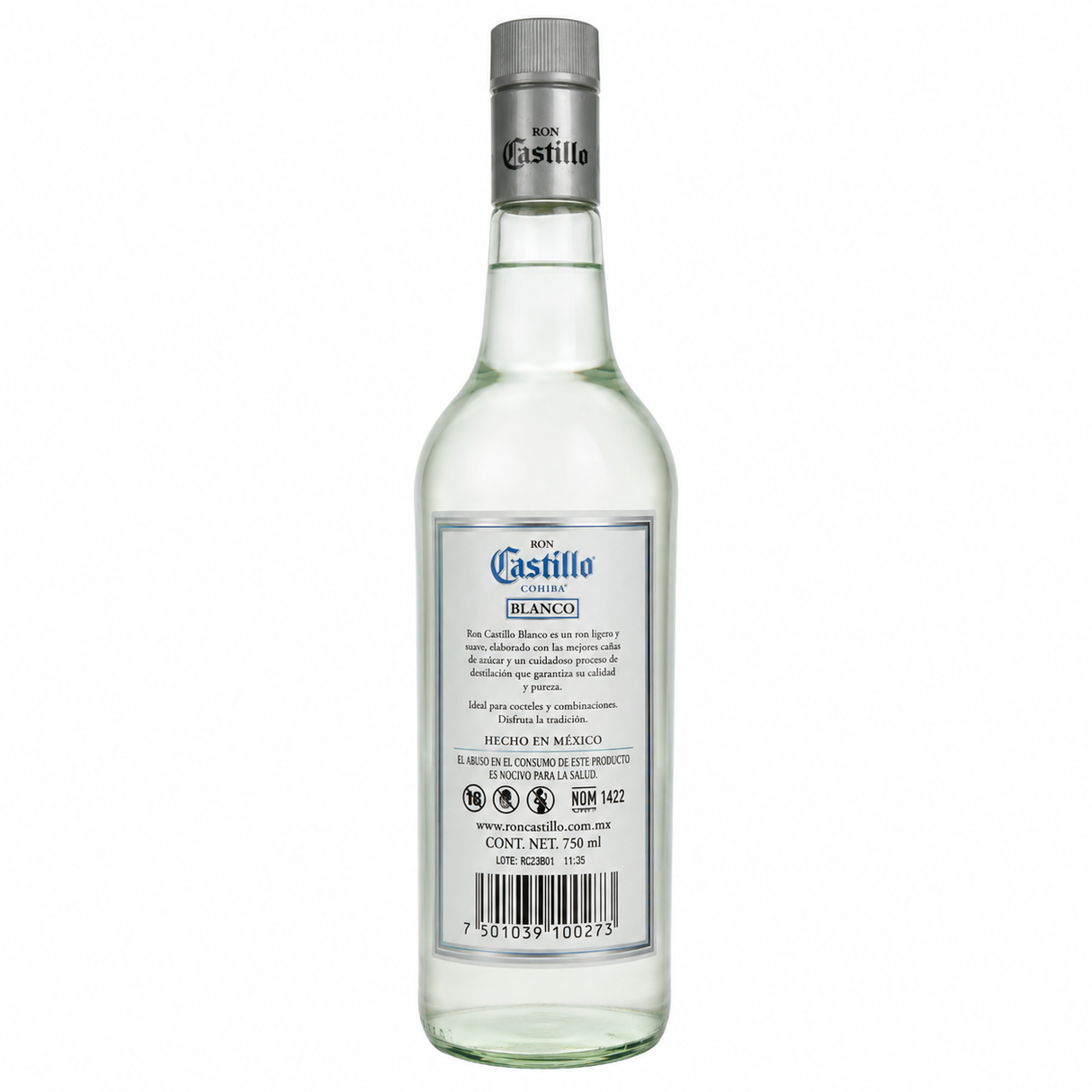 Caja de 12 Ron Castillo Imperial Blanco 1 Litro Original | Trento Cocinas