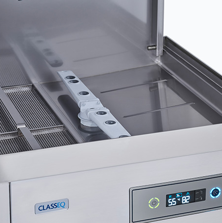 CLASSEQ D9000 LAVAVAJILLAS CAPOTA 1080 PLATOS POR HORA ACERO INOXIDABLE