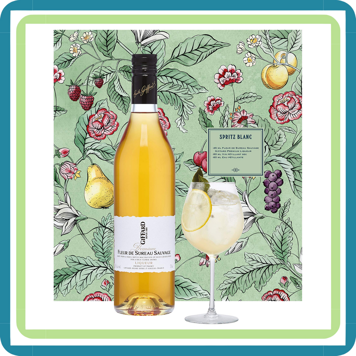 Licor Giffard Fleur De Sureau Sauvage 700 Ml