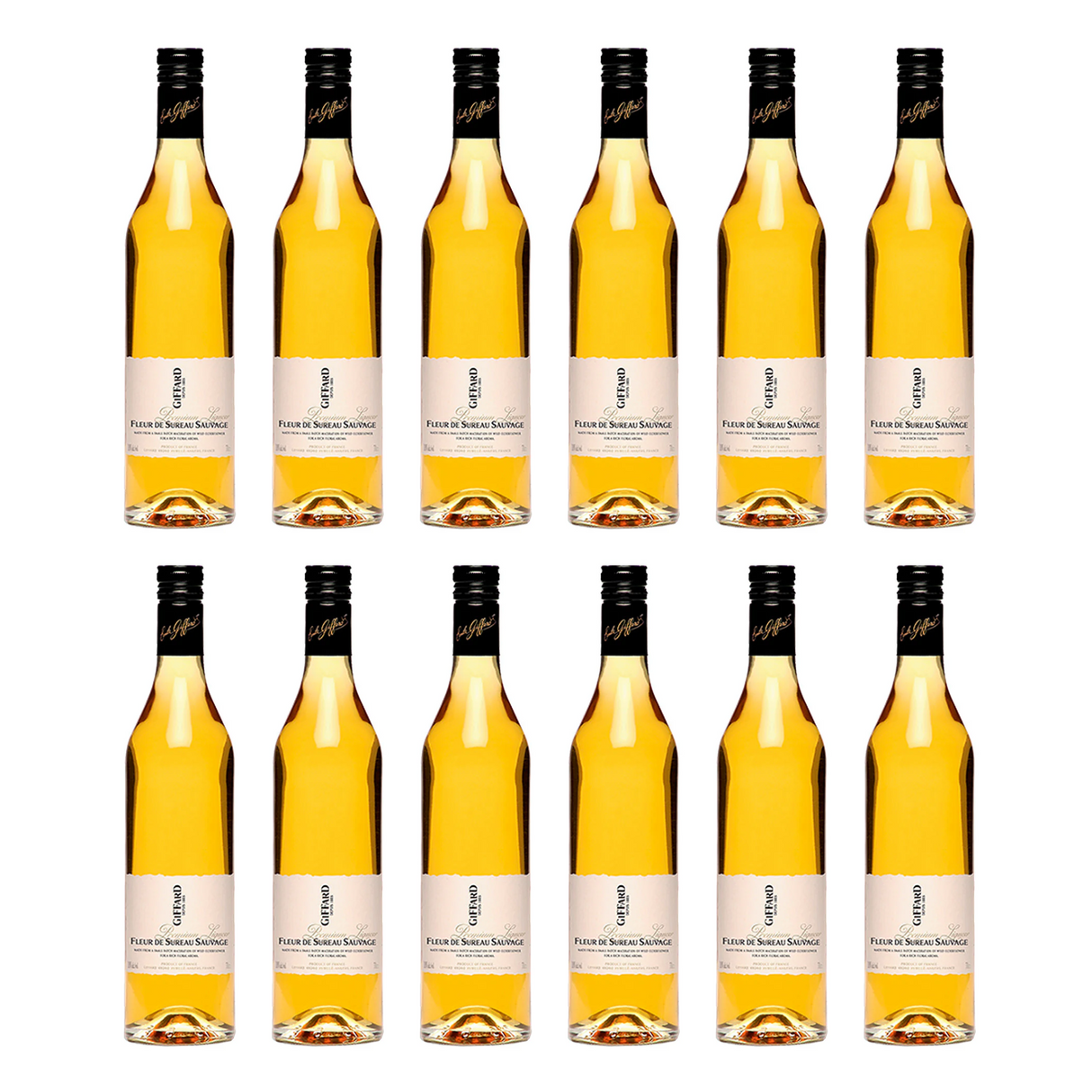 Pack de 12 Giffard Fleur De Sureau Sauvage 700 Ml