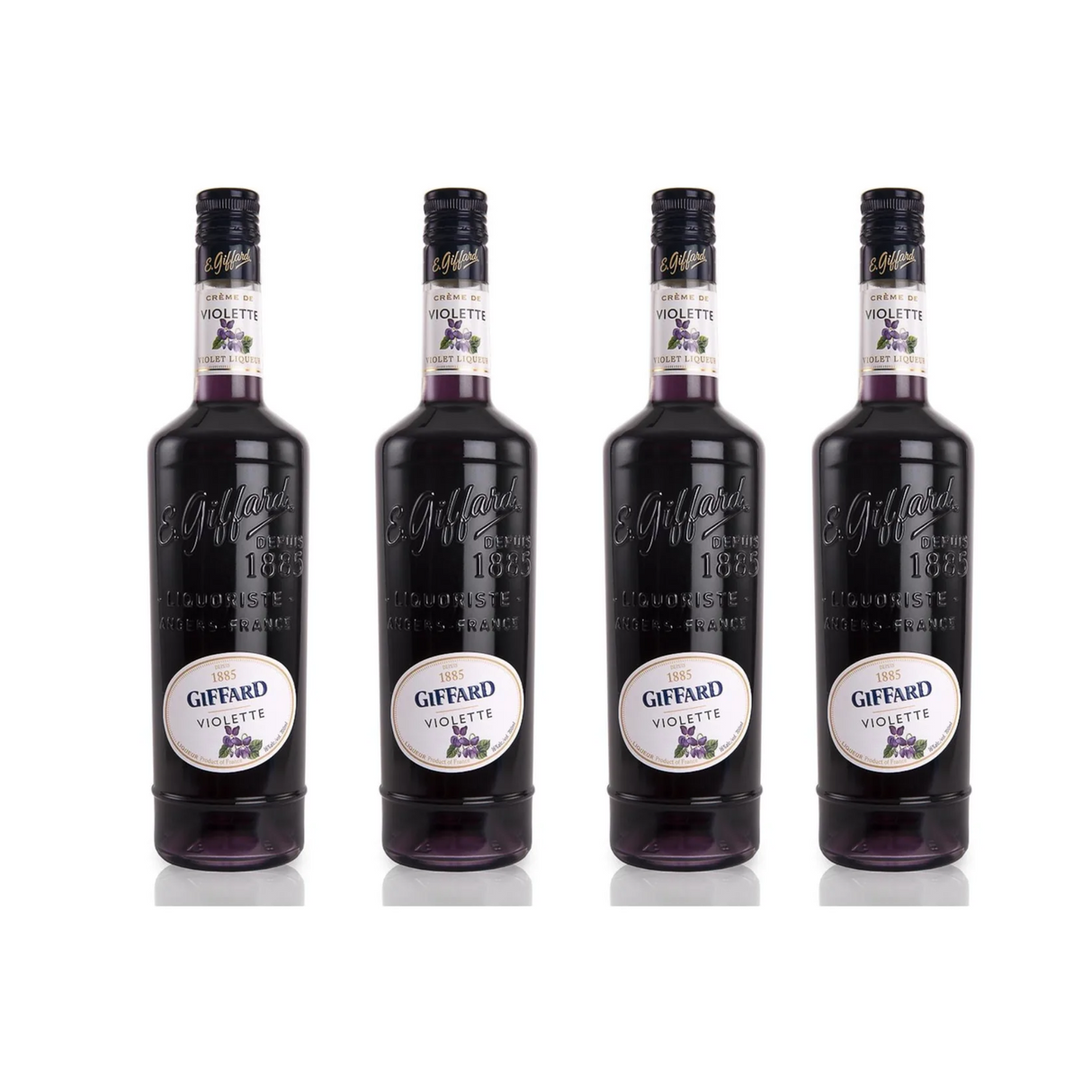 Pack de 4 Licor Giffard Violette 700 Ml