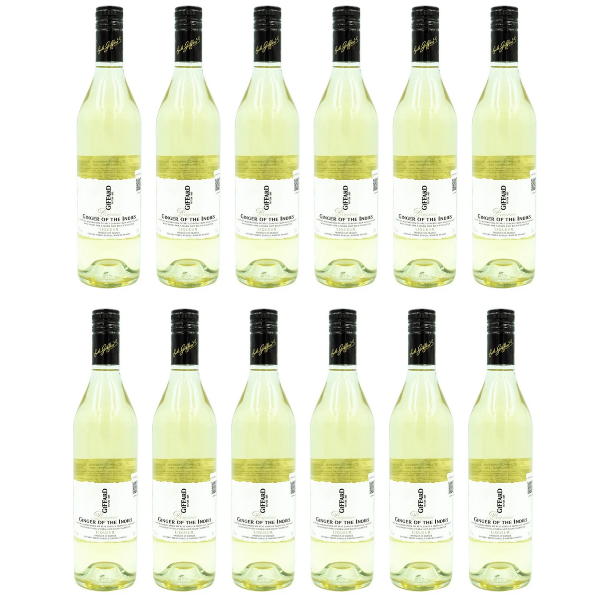 Pack de 12 Licor Giffard Ginger Of The Indies 700 Ml