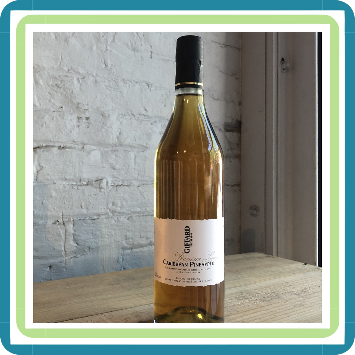 Pack De 4 Licor Giffard Caribbean Pineapple 700 Ml