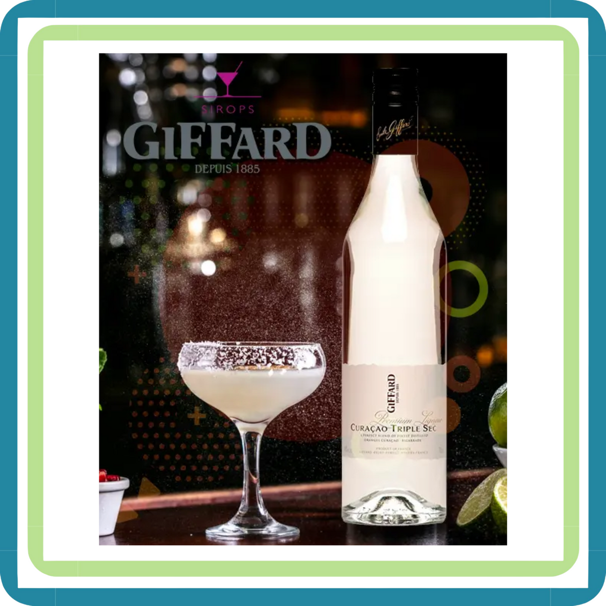 Licor Giffard Curacao Triple Sec 700 Ml