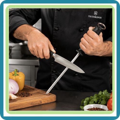 Afilador Cuchillo Chaira Victorinox® Mango Nylon 500515 Profesional | Trento Cocinas