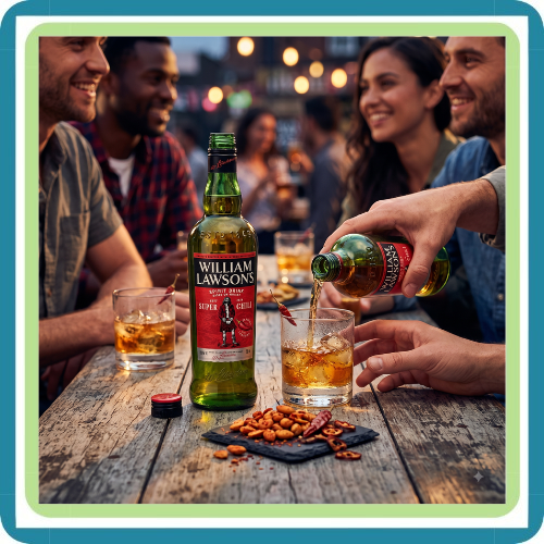 Pack de 6 Whisky William Lawson's Super Chili 700 ml | Trento Cocinas