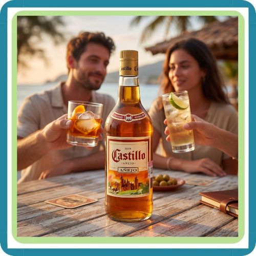 Ron Castillo Añejo 1 L | Ron Añejo Premium | Trento Cocinas