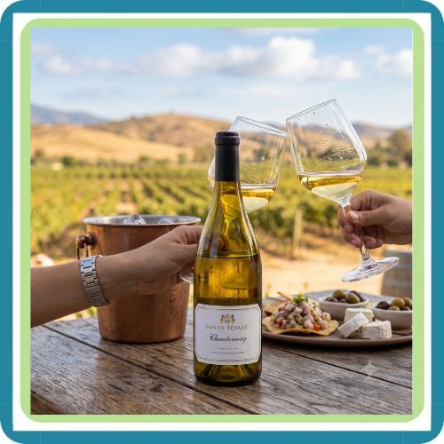 Vino Blanco Santo Tomás Chardonnay 750 ml | Trento Cocinas