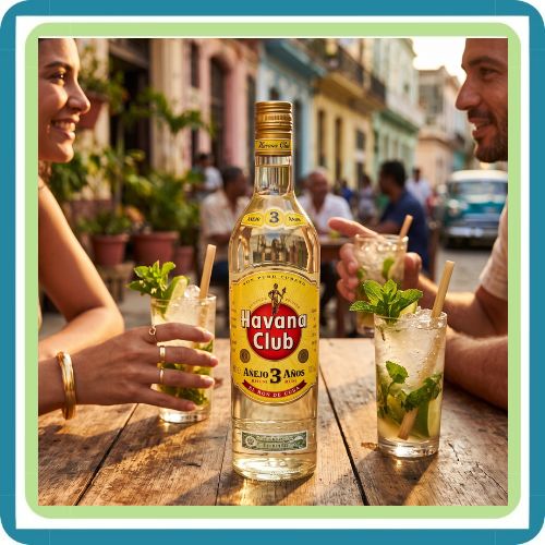 Havana Club Añejo 3 Años Ron Blanco 750 ml Original | Trento Cocinas