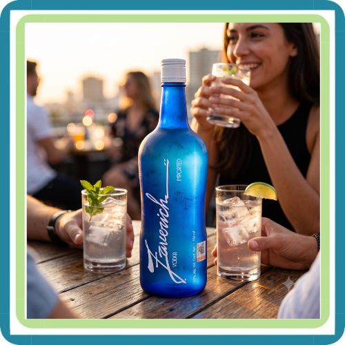 Vodka Zaverich 1.7 L Original Botella Premium | Trento Cocinas