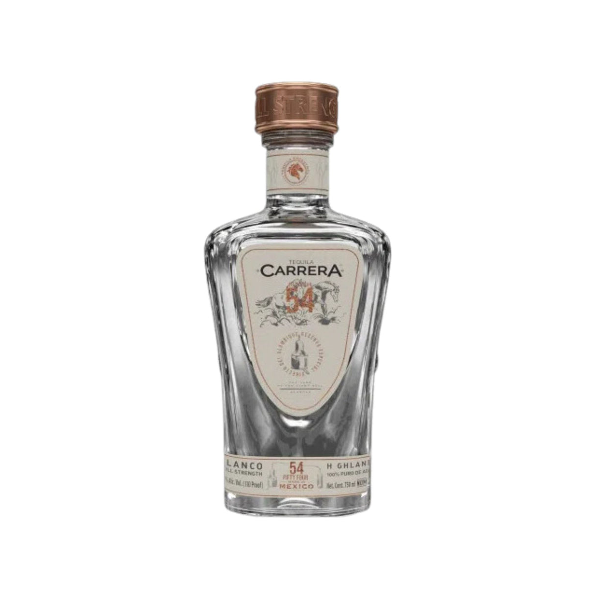 TEQUILA CARRERA BLANCO ALAMBIQUE 750 ML